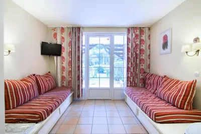 Coin salon dans l'établissement Village Moliets - maeva Home - 2 Pièces 5 Personnes Confort MAE-2172
