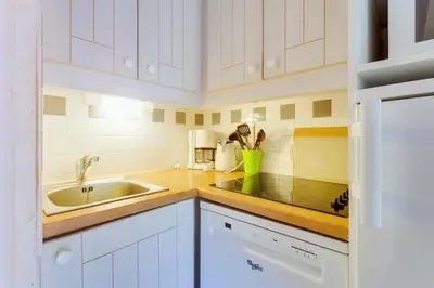 Cuisine ou kitchenette dans l'établissement Village Moliets - maeva Home - 2 Pièces 5 Personnes Confort MAE-7861