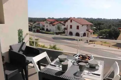 Balcon ou terrasse dans l'établissement Le Duna
