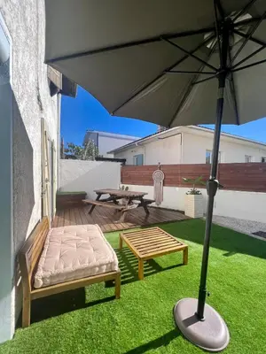 Terrasse ou espace extérieur de l'établissement Casa Del Sol - T2 au Cœur du BassinPort Teich 5'