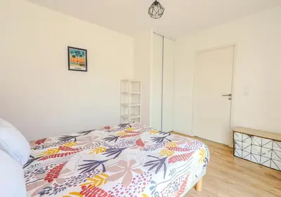 Un ou plusieurs lits dans un hébergement de l'établissement Appartement Villa Losa