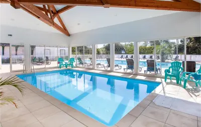 Plan de l'établissement Gorgeous Apartment In Cassen With Swimming Pool