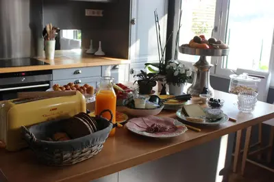 Nourriture dans le B&B/chambre d'hôtes ou à proximité