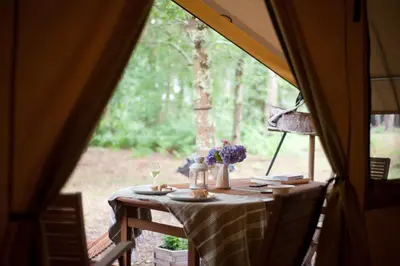 Plan de l'établissement Tente Lodge La Téouleyre