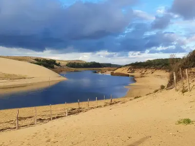 Paysage naturel près de la maison de vacances