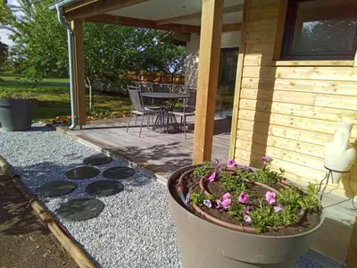 Jardin de l'établissement La maison poulet
