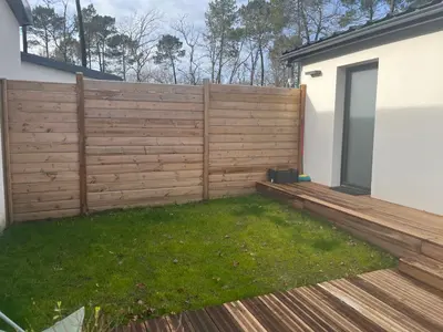 Jardin de l'établissement Location havre de paix