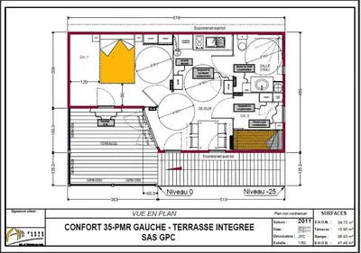 Plan de l'établissement Le goujon