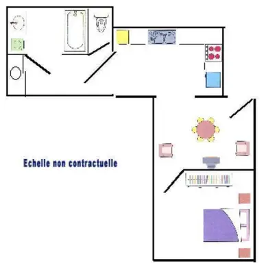 Plan de l'établissement L'ecureuil
