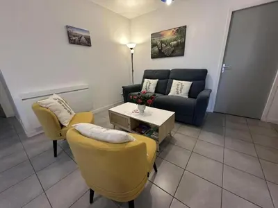 Coin salon dans l'établissement L'etable