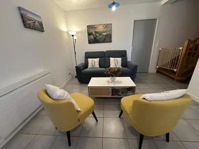 Coin salon dans l'établissement L'etable