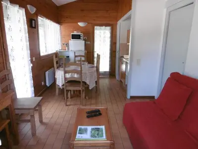 Cuisine ou kitchenette dans l'établissement Les fougeres