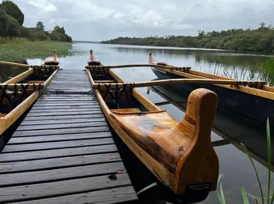 Vue sur la rivière ou le fleuve situé(e) à proximité de le chalet