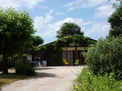 Jardin de l'établissement Gite de la mousque