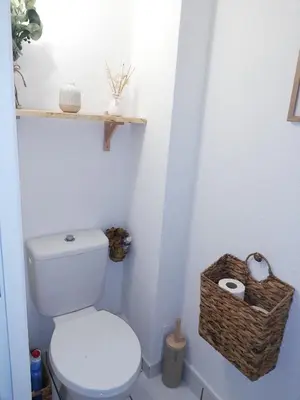 Salle de bains dans l'établissement Studio cosy
