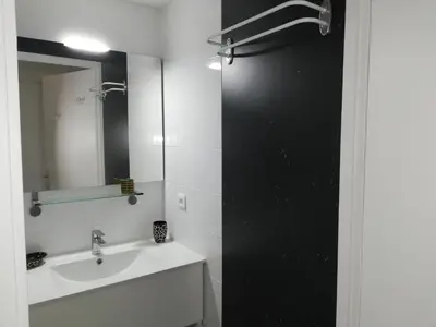 Salle de bains dans l'établissement Studio cosy