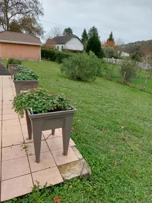 Jardin de l'établissement Grande maison sur 2000m° de terrain