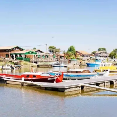 Vue sur la rivière ou le fleuve situé(e) à proximité de la maison de vacances