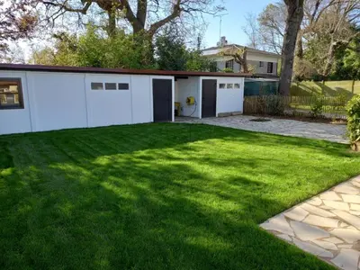 Jardin de l'établissement Jolie maison 3 chb et jardin proche Arcachon