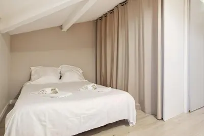 Un ou plusieurs lits dans un hébergement de l'établissement La Maison des Embruns - Welkeys