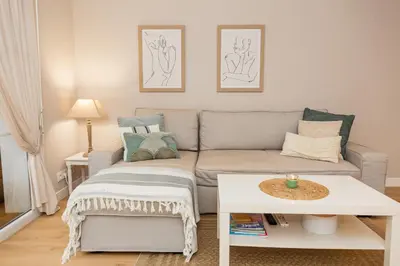 Coin salon dans l'établissement Atlantic Selection - Un séjour à la Villa Sharon