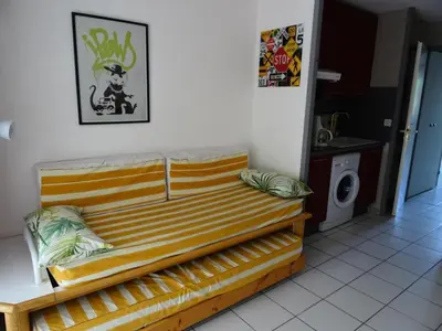 Un ou plusieurs lits dans un hébergement de l'établissement Village Moliets - maeva Home - Appartement 2 pièces 4 personnes - Confort MAE-3094