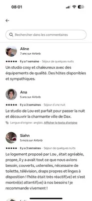 Plan de l'établissement Studio avec espace extérieur privatif - DAX