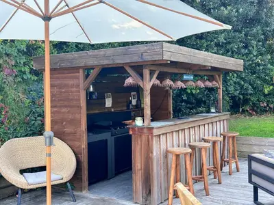 Plan de l'établissement Villa proche Golf d'Arcachon avec piscine chauffée