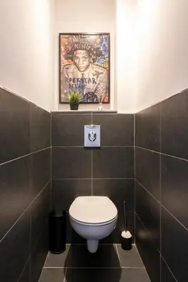 Salle de bains dans l'établissement Villa Terrama Capbreton