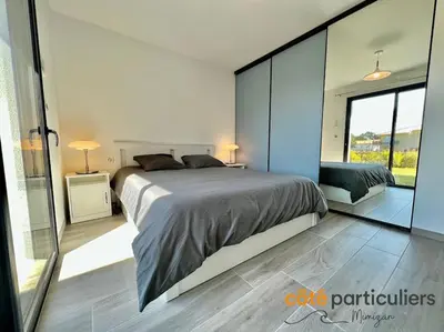 Un ou plusieurs lits dans un hébergement de l'établissement Villa Le Grand Large - Maison à 850 m de l'Océan