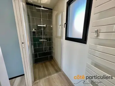Salle de bains dans l'établissement Villa Le Grand Large - Maison à 850 m de l'Océan