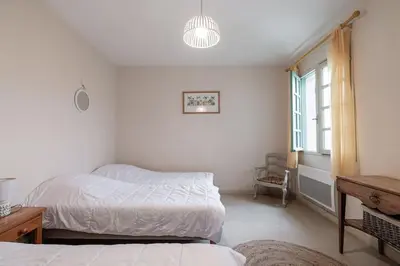 Un ou plusieurs lits dans un hébergement de l'établissement La villa des mouettes