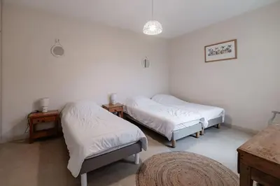 Un ou plusieurs lits dans un hébergement de l'établissement La villa des mouettes