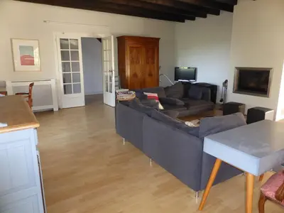 Télévision ou salle de divertissement dans l'établissement Magnifique villa familiale piscine - 14 personnes