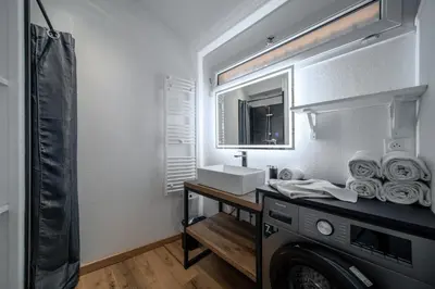 Cuisine ou kitchenette dans l'établissement Atlantic Selection - Studio Ocean Side - À 200 mètres de l'Estacade