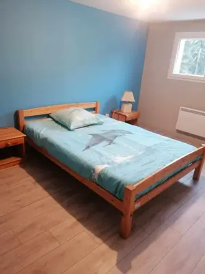 Un ou plusieurs lits dans un hébergement de l'établissement Maison de campagne