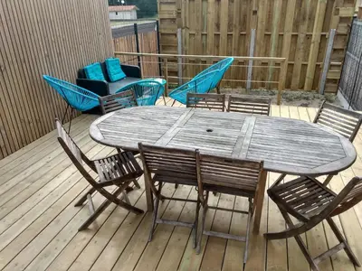 Plan de l'établissement A louer maison à Mimizan plage chez benoit