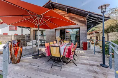 Restaurant ou autre lieu de restauration dans l'établissement Villa AMAYA, Pyla/ Le Moulleau