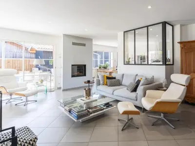Télévision ou salle de divertissement dans l'établissement Villa Plein Air by Interhome