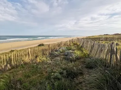 Paysage naturel près de le camping