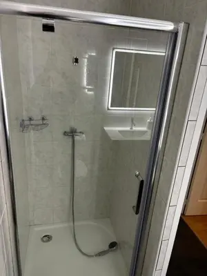 Salle de bains dans l'établissement Maison Luna