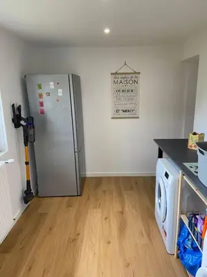 Cuisine ou kitchenette dans l'établissement Maison Mont de Marsan
