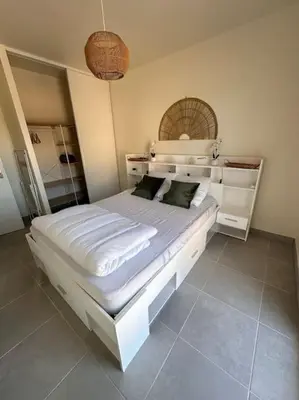 Un ou plusieurs lits dans un hébergement de l'établissement A 600m de la plage - Le Nature -