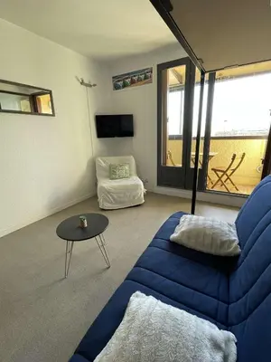 Télévision ou salle de divertissement dans l'établissement REF 582 Seignosse Océan, à proximité immédiate de la plage , idéal couple
