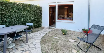 Terrasse ou espace extérieur de l'établissement Studio ouest à 300m des plages