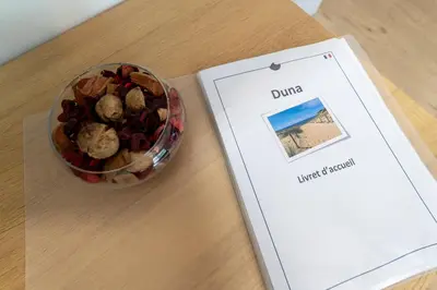 Nourriture dans l'appartement ou à proximité