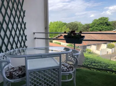 Balcon ou terrasse dans l'établissement Lac Christus - Studio classé 3*