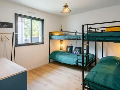 Un ou plusieurs lits dans un hébergement de l'établissement Holiday Home Hotel du Nord by Interhome