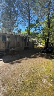 Plan de l'établissement Sbvacances Mobil Home 3ch 2sdb sur Magnifique emplacement avec vue sur la forêt des landes