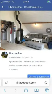 Plan de l'établissement Appartement chez Loulou